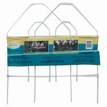 Panacea 89315 Gothic Folding Fence - White