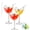 3pcs, variant on Bird Bam Glasses,Bird Glasses Cocktail Glass,5oz/150ml Birds Bam Cheers Glass for Champagne, Mixed Drinks, Party, Wedding and Home Decor