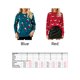 thumbnail image 2 of Camiseta mujer, Suéter de Navidad para mujer, suéteres casuales de manga larga con cuello redondo de Abody Azul/Pequeña, 2 of 7