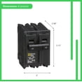 thumbnail image 3 of Disyuntor Square D HOM225CP 25A 2P Plug-On 240V, 3 of 3