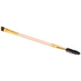 thumbnail image 4 of Cepillo de doble punta para cejas y pestañas, cepillo angular para cejas, cepillo cosmético para maquillaje de cejas, rosa, 4 of 14