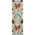 thumbnail image 5 of SAFAVIEH Soho Adrian Floral Wool Area Rug, Blue/Multi, 6' x 6' Round, 5 of 9