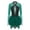 Dark Green, variant on Women's Sparkling Rhinestones Figure Ice Skating Dress Long Sleeve Leotard Dance Outfit Burgundy XXL