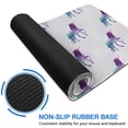 thumbnail image 6 of Long Mouse Pads for Desk,Watercolor Unicorn Pattern Desk Mats on Top Of Desks, Desk Mouse Pad Extra Large with 3mm Non-Slip Base and Stitched Edge for Gaming,Office,Work,Home 31.5"x11.8", 6 of 6