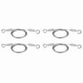thumbnail image 1 of Adjustable Picture Hanging Wire 4PCS Mirror Frame Kit 2M X1.5Mm Heavy Duty Stainless Steel Wire Rope, 1 of 5