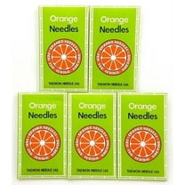 Teamwork 50 - BROTHER, PFAFF SEWING MACHINE NEEDLES ORANGE 15X1 #16
