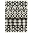 thumbnail image 2 of Well Woven Cabana Besa Ethnic Moroccan White 5'3" x 7'3" Shag Area Rug, 2 of 8
