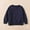 Blue, variant on Kids Boy Sweatshirt Long Sleeve Purple Sweatshirt Girls Crewneck Pullover Tops Fall Clothes Toddler Girl Clothes 9-10 Years