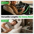 thumbnail image 7 of 6ft USB-C to USB-C 60W Fast Charging Cable Cloth Braided,Green, 7 of 7