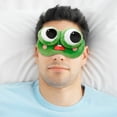 thumbnail image 1 of Linnome Sleep Eye Mask for Dark Sleep Soft Breathable Light Blocking Nap Blindfold for Travel Home Relief 7.5x3.9x1in A, 1 of 5
