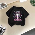 thumbnail image 5 of MEZZALL Kids Girls Cute Graphic Cartoon T-Shirts Round Neck Short Sleeve Tee Summer Casual T Shirt Tee Comfort Baby Toddler Dailywear, 5 of 5