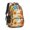 Basketball and Hoop, variant on Basketball and Wow White Pattern Backpack for School, Cute School Bag with Adjustable Shoulder Straps and Padded Back, 16.9"x12.6"x5.9"
