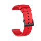 thumbnail image 1 of pares de correas de repuesto rojas para reloj inteligente, silicona suave y agradable para la piel de liberación rápida, correa de reloj inteligente, 1 of 5