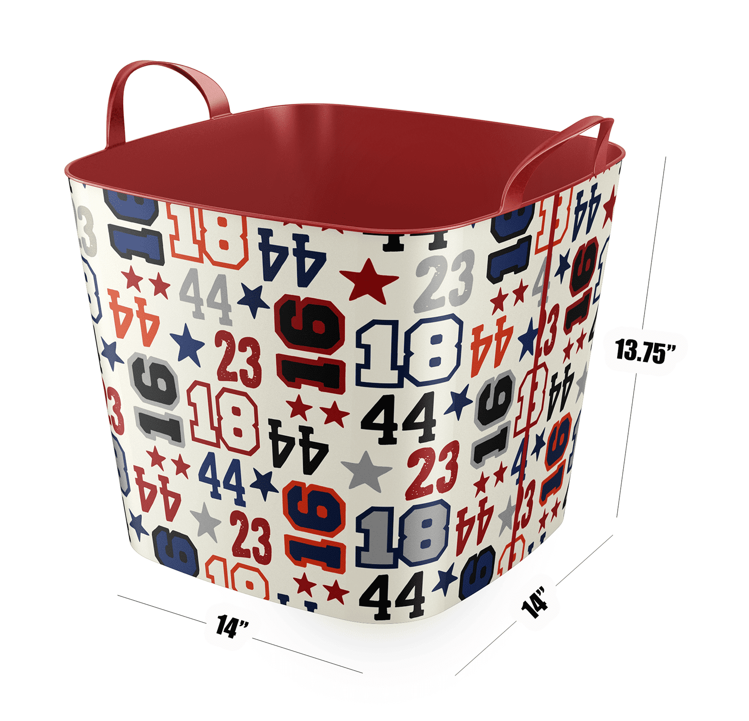 Your Zone 25-Liter Flexible Storage Tub - Unicorn - Organization