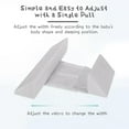 thumbnail image 7 of 2026GASRANW kids Side Sleeper Weddge Breathable Pillow, Removable and Washable Breathable Bedding Set Original Down Alternative Pillow for Sleeping, 7 of 7