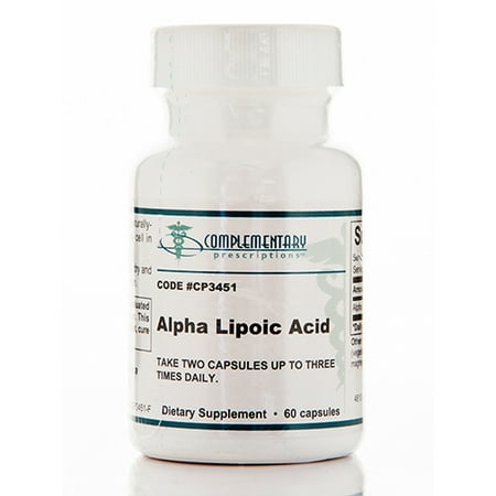 Acide alpha-lipoïque - 60 Capsules par Complementary Prescriptions
