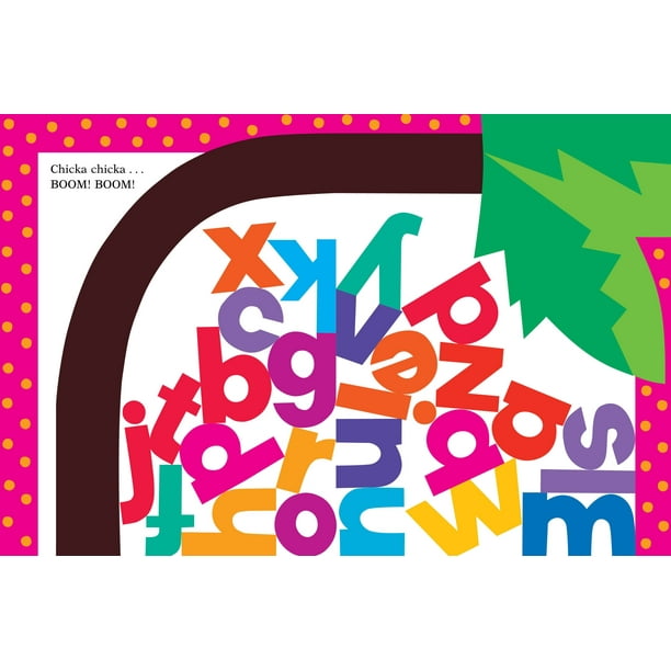 Chicka Chicka Boom Boom Classic Board Book - Alphabet Chant