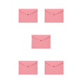 thumbnail image 1 of VONKY Durable Felt Folder Organizer For Artists And Crafters Clutter-free Organized File Document Bag pink 5Set, 1 of 6