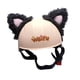 thumbnail image 5 of Accesorios genéricos para casco con orejas de gato divertidas para casco de patinaje y motocicleta. Negro, 5 of 9