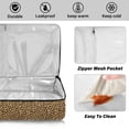 thumbnail image 4 of Iauyy Casserole Carrier for Hot Food Insulated Casserole Travel Carry Bag with Lid Food Warmer Bag for Party/Picnic,Leopard Print Pattern, 4 of 7