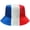 French, variant on Unisex UK Flag Patriotic Bucket Hat, Summer Sun Cap, Outdoor Beach Travel, 1 Pc