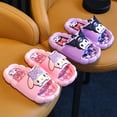 thumbnail image 4 of Sanrio Kuromi-Zapatillas de estilo princesa para niños, sandalias antideslizantes de dibujos animados para interiores y el hogar, kawaii, Verano, 4 of 6