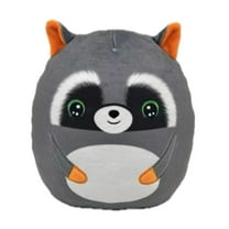 Ty Squish-a-Boo (Squishy Beanies) - Sneaky the Raccoon  – Medium (9")  - Stuffed Animal