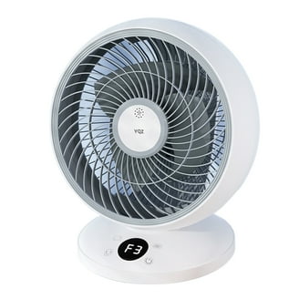 HUNTER 90400 12 Retro Personal Table Fan with Brushed Nickel
