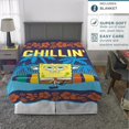 thumbnail image 4 of Squarepants Bedding Super Soft Micro Raschel Throw Blanket, 62 In X 90 In,, 4 of 6