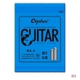 thumbnail image 1 of Orphee Electric Guitar Strings E B G D A Single String Super Light Gauge 009-042, 1 of 4