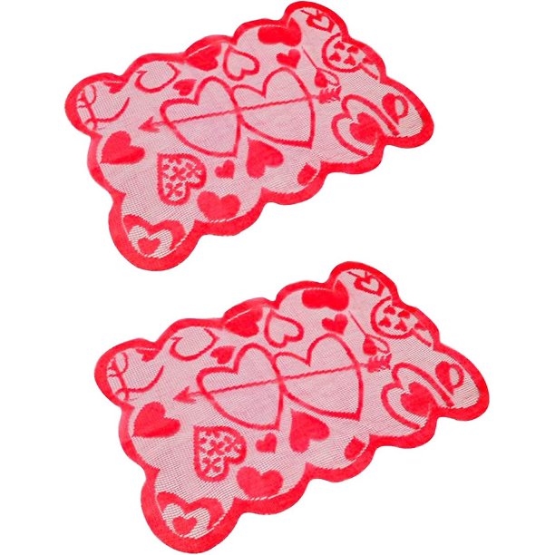 Guantes de encaje negros para mujer, guantes de encaje sin dedos para accesorios de fiesta (2 juegos, negro)