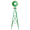 Green, variant on Tcbosik 8FT Ornamental Windmill with 4 Legs Design, Heavy Duty Metal Weather Vane Garden Decoration Weather Resistant for Garden, Yard, Farm, Seaside, Red
