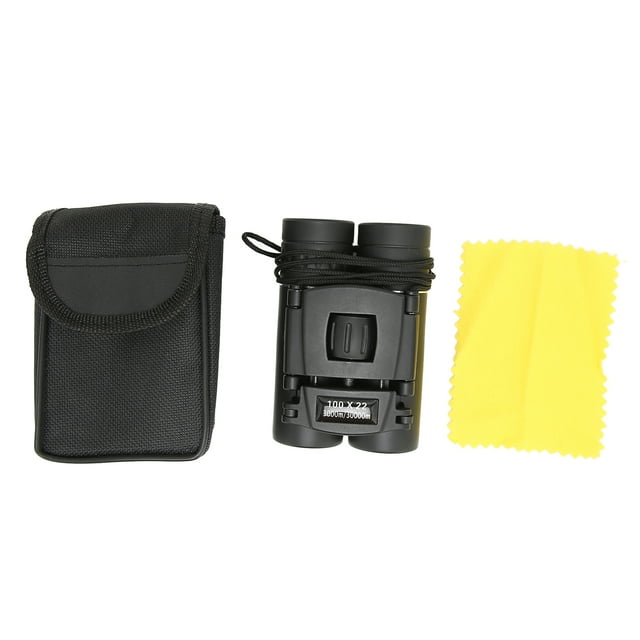 Binoculares potentes HD de 100x22 para iPhone X, 8, 7, 6, 6S Plus, 5, telescopio binocular plegable para teléfono inteligente