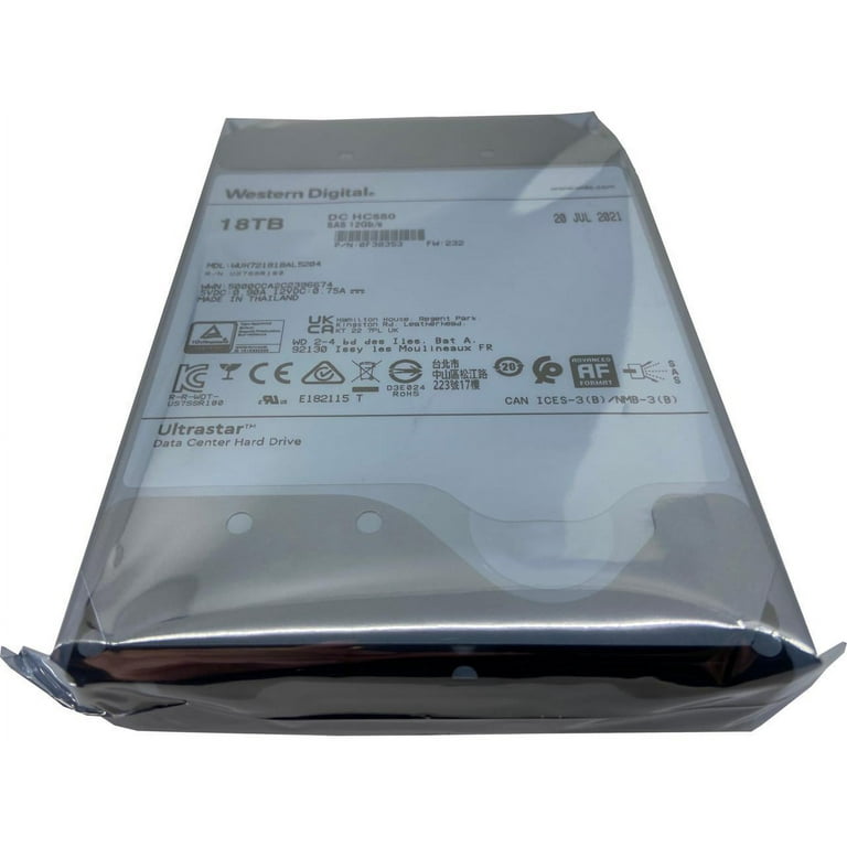 WD Ultrastar DC HC550 18TB 3.5 WD Ultrastar DC HC550 18TB 3.5