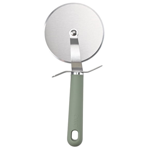 Cook with Color Stainless Steel Wheel Pizza Cutter, Sage