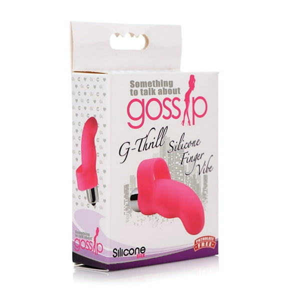Curve Toys Gossip G-thrill G Spot Finger Vibe - Magenta