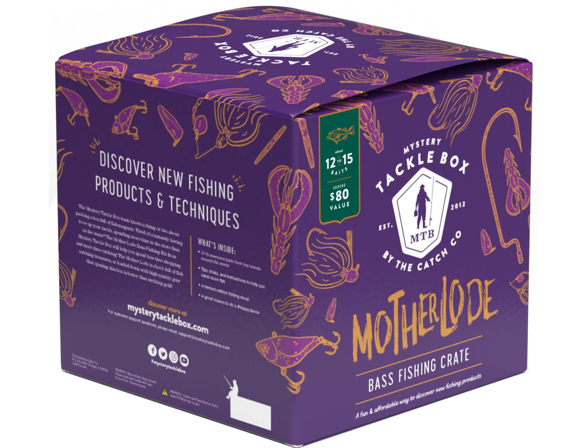 Fishing Kit Purple Tackle Bag Purple Tackle Box PLANO Let's Fish