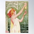 thumbnail image 2 of Absinthe Poster Privat-Livemont Absinthe Robette Poster Wall Art, Modern Wall Decor For Living Room Bedroom, 8x12 UNFRAMED, 2 of 3
