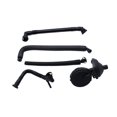 thumbnail image 3 of Kit de manguera de ventilación,Kit de manguera de ventilación de la válvula de ventilación del cárter de PCV,Reemplazo de metal 11617501566 11611432559,11617504535 11157532649 11617504536, 3 of 8