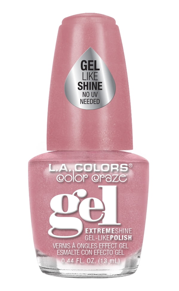 L.A. COLORS Gellike Nail Polish, Giggle, 0.44 fl oz