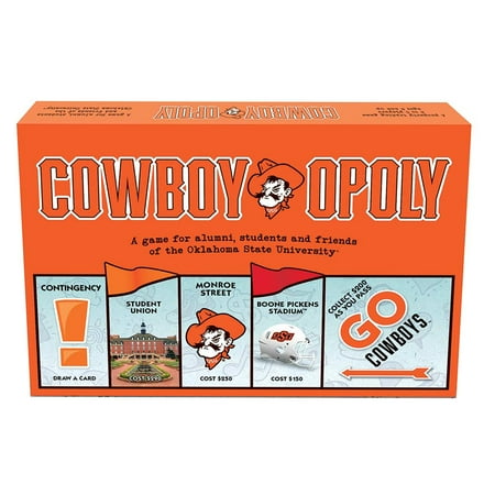 Late for the Sky Oklahoma State University Cowboy-Opoly Board Game