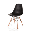 thumbnail image 2 of Paquete De 4 Sillas Eames Roco Negro Silla Minimalista Moderna DIMOBELER Roco, 2 of 4