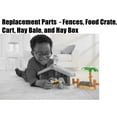 thumbnail image 5 of Replacement Parts for Little People Nativity and Christmas Story Nativity - J2404 ~ Replacement Fences, Food Crate, Cart, Hay Bale and Hay Box, 5 of 5