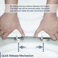 thumbnail image 4 of DeerValley DV-F636S11 Quick-Release Slow-Close Elongated Toilet Seat Fit for DV-1F52636, 4 of 7