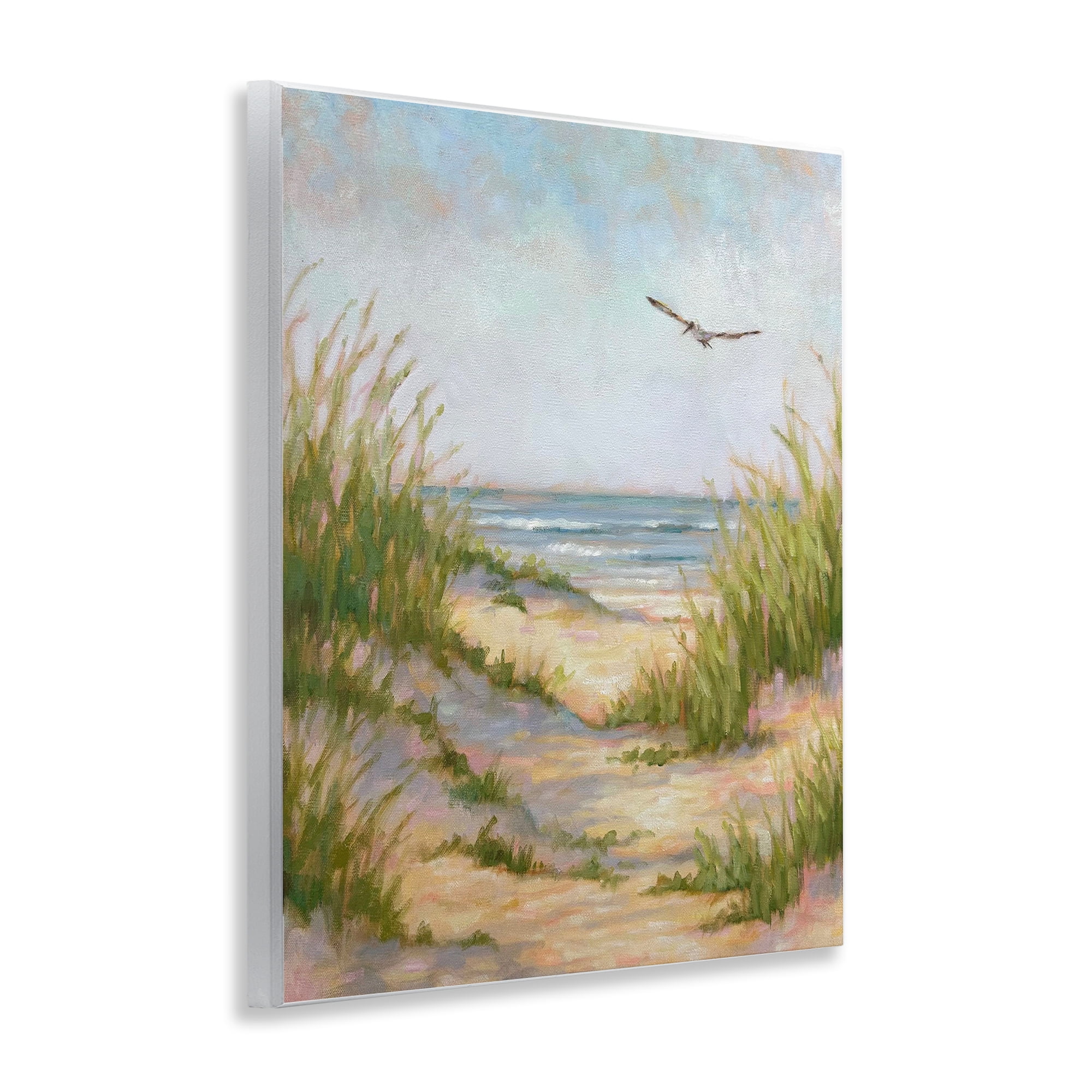 Stupell Industries Peaceful Beach Sand Dunes Wall Plaque Art, design by Linda Sperruzzi