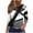 Gray, variant on 3/4 Sleeve Tops for Women Dressy Casual Boho Floral Printed Summer Crewneck Basic Graphic T-Shirts Trendy Oversized Comfy Female Tunic Blouses Light Blue L
