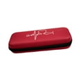 thumbnail image 1 of AMLESO Stethoscope Carrying Case Accessories Travel Case EVA Container with Inner Mesh Red, 1 of 8
