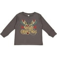 thumbnail image 3 of Inktastic Reindeer Christmas Boys or Girls Long Sleeve Toddler T-Shirt, 3 of 5