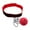 Red Black, variant on BAOSITY Boxing Ball Headband Adjustable Headband Punch Training, Punching for Exercise. Workout Mma Home Gym Red Black