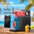 thumbnail image 5 of Hivroo 90-oz Slushie Machine– Frozen Drink Machine, No Ice Needed, Auto-Clean, 7 Presets, Dishwasher Safe, 5 of 10